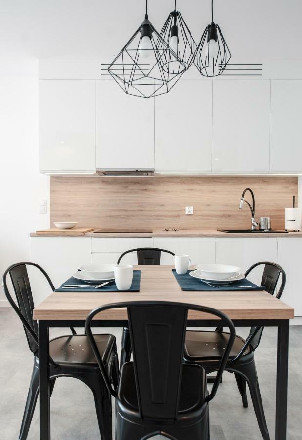גדנסק Unique 3City Apartments - Grey Apartment מראה חיצוני תמונה